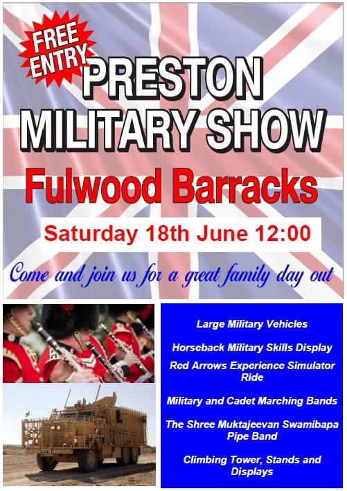Military Show Promotional Leaflet