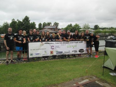 Dragon boat race team picture